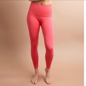 SAVVI - Sommer Legging - Guava (coral) - XL